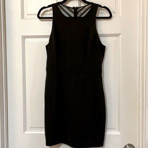 Black minidress